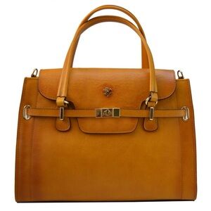 Baratti" Elegant Leather Handbag